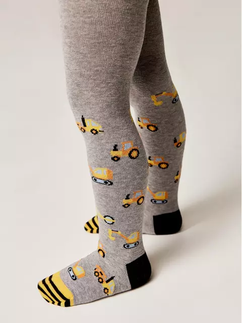 Колготки детские conte-kids tip-top 636 серый, 4С-02СП, 92-98 (14), CONTE-KIDS,  - 2