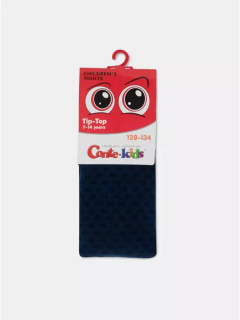 Колготки детские conte-kids tip-top 362 темно-синий, 4С-02СП, 116-122 (18), CONTE-KIDS,  - 4