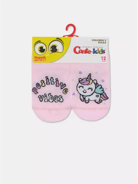 Носки детские "веселые ножки" 939 светло-розовый, 17С-10СП, 14, CONTE-KIDS,  - 4