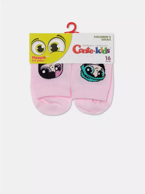 Носки детские conte-kids "веселые ножки" 940 светло-розовый, 17С-10СП, 18, CONTE-KIDS,  - 3