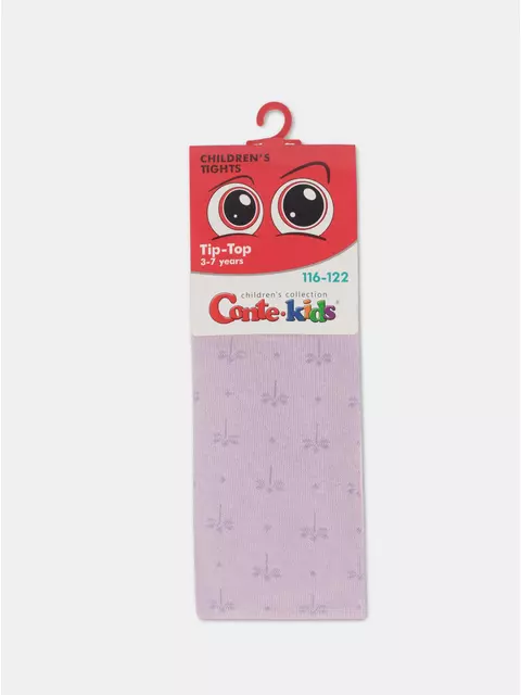 Колготки детские tip-top 628 светло-розовый, 4С-04СП, 116-122 (18), CONTE-KIDS,  - 3