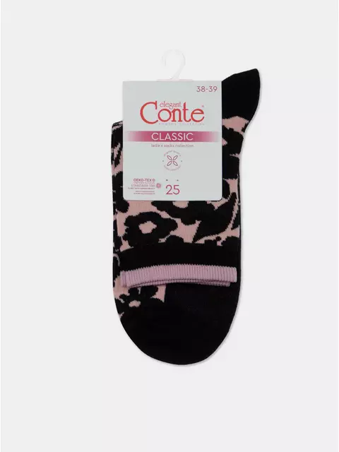 Носки женские хлопковые conte classic 441 пепельно-розовый, 7С-22СП, 36-37 (23), CONTE ELEGANT,  - 5