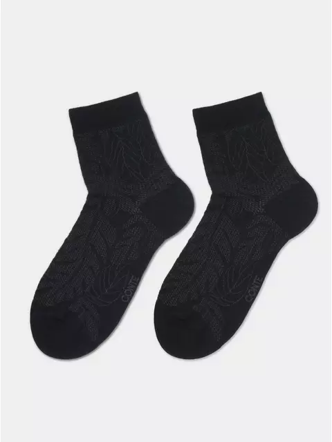 Носки женские хлопковые classic 530 черный, 15С-15СП, 36-37 (23), CONTE ELEGANT,  - 4