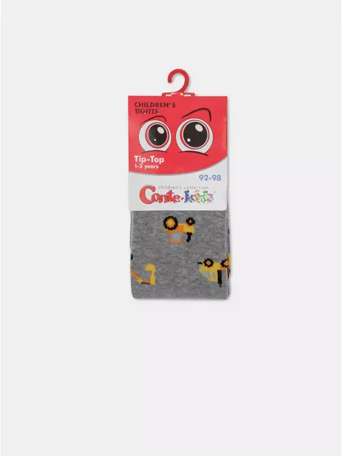 Колготки детские conte-kids tip-top 636 серый, 4С-02СП, 92-98 (14), CONTE-KIDS,  - 5
