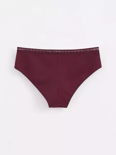 Трусы женские classic basic lhp 1433 (в коробке) bordo, 20С-1417ТСП, 106/XL, CONTE ELEGANT,  - 4