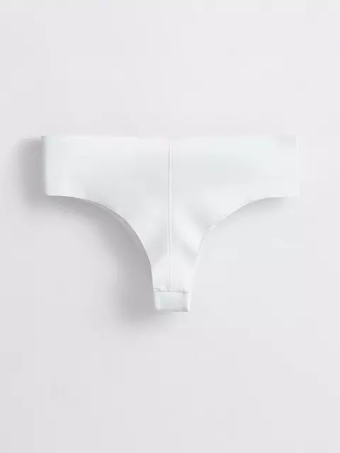 Трусы женские "бразилиана" invisible lbr 975 white cream, 18С-761ТСП, 102/L, CONTE ELEGANT,  - 2