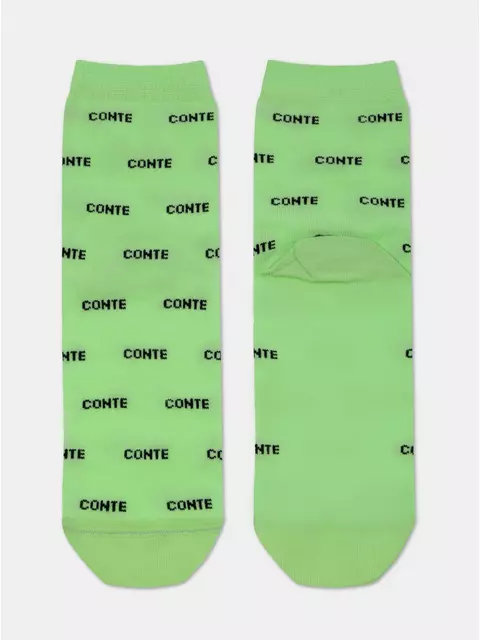 Носки женские хлопковые classic 528 салатовый, 15С-15СП, 38-39 (25), CONTE ELEGANT,  - 3