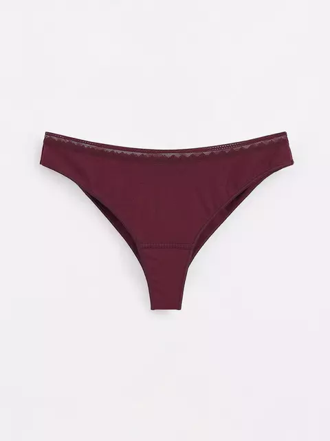 Трусы женские classic basic lbr 1349 (в коробке) bordo, 20С-1331ТСП, 98/M, CONTE ELEGANT,  - 3