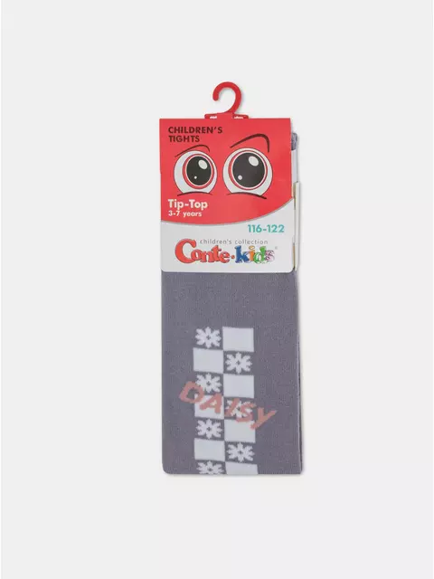 Колготки детские tip-top 635 серый, 4С-04СП, 116-122 (18), CONTE-KIDS,  - 2