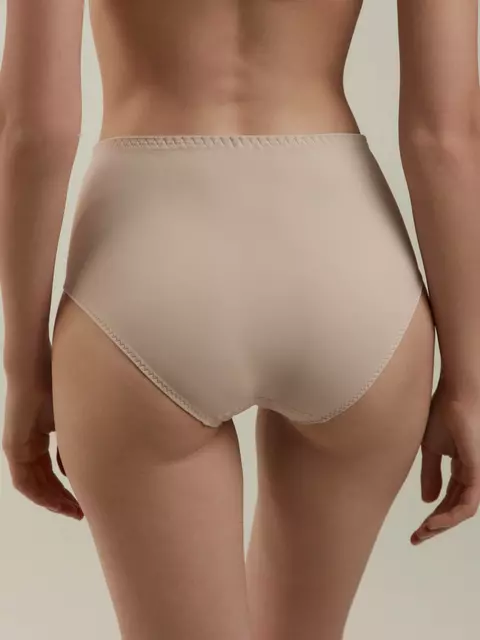 Трусы женские «слип» с высокой линией талии aura rp2079 серебристый пион, 19С-0016КСП, 118/4XL, CONTE ELEGANT,  - 2