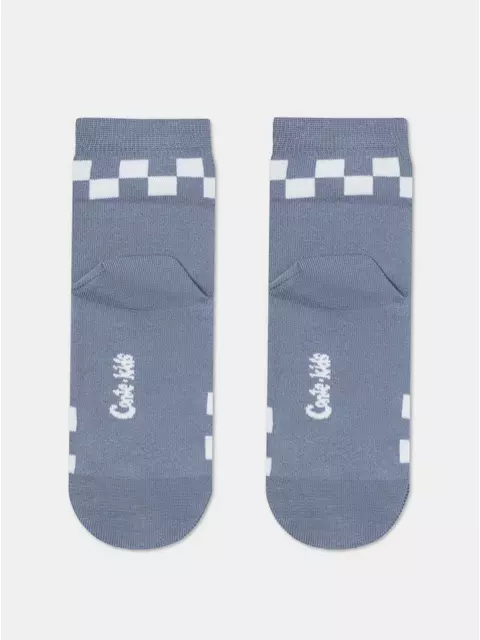 Хлопковые детские носки "веселые ножки" 938 темно-серый, 17С-10СП, 20, CONTE-KIDS,  - 2