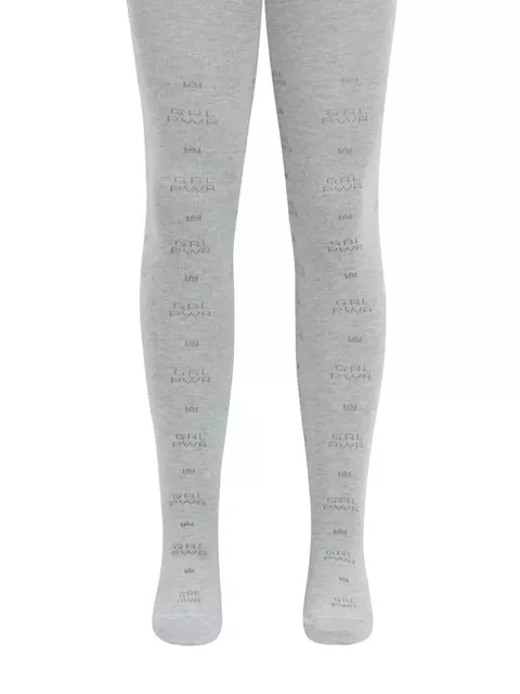 Колготки детские tip-top 629 светло-серый, 4С-06СП, 140-146 (22), CONTE-KIDS,  - 4