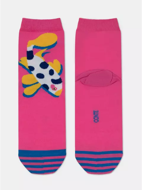 Носки женские хлопковые classic 536 розовый, 7С-22СП, 38-39 (25), CONTE ELEGANT,  - 4