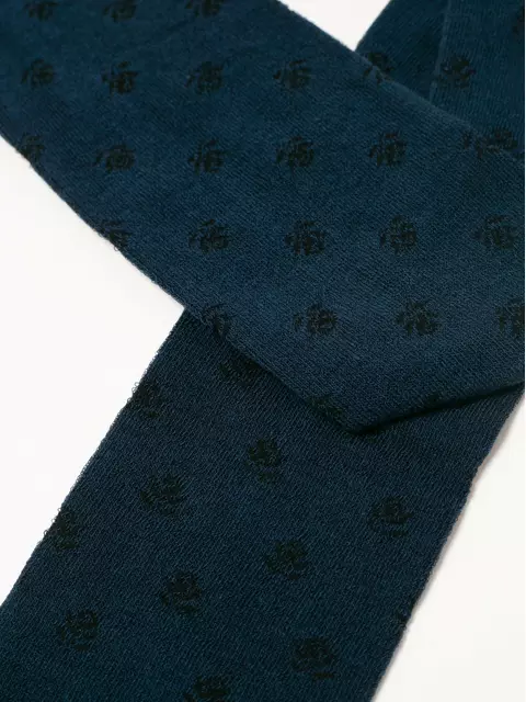 Колготки детские class 654 темно-синий, 23С-1СП, 116-122 (18), CONTE-KIDS,  - 5