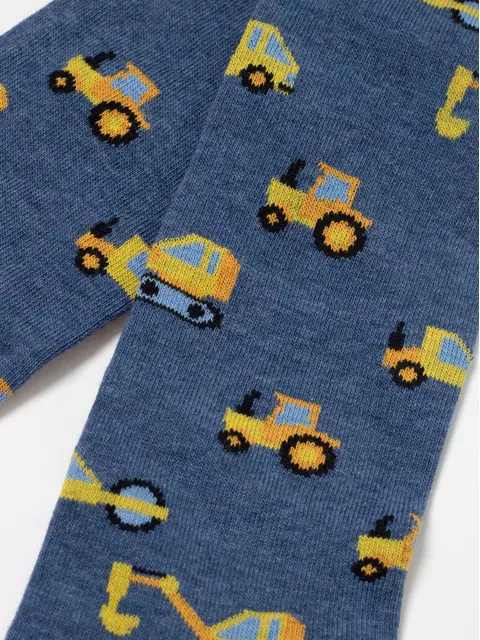 Колготки детские tip-top 636 темный джинс, 4С-02СП, 92-98 (14), CONTE-KIDS,  - 2