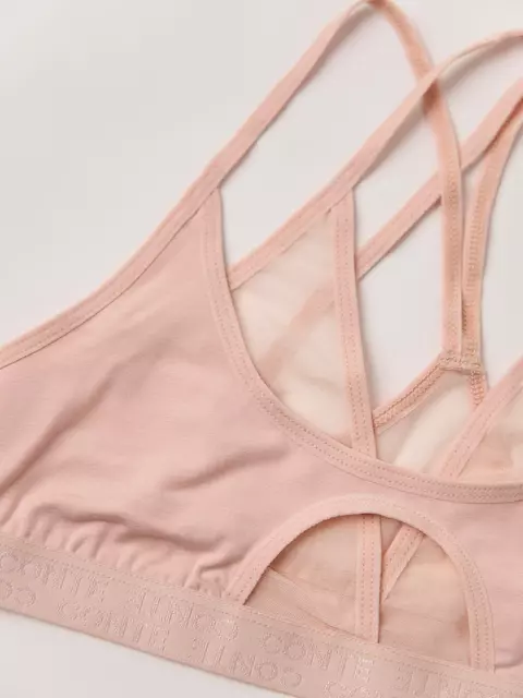 Бюстье с двойными чашками из бамбука double conte lbe 2499 cameo, 22С-2512ТСП, 170-84/XS, CONTE ELEGANT,  - 5