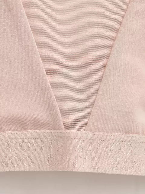 Бюстье из бамбука и эластичной сеточки double conte lbe 2258 cameo, 22С-2231ТСП, 170-84/XS, CONTE ELEGANT,  - 6