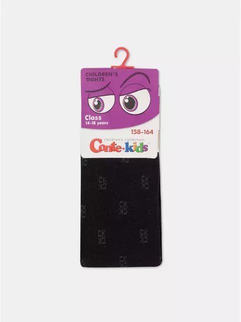 Колготки детские class 657 черный, 23С-1СП, 158-164 (25), CONTE-KIDS,  - 3
