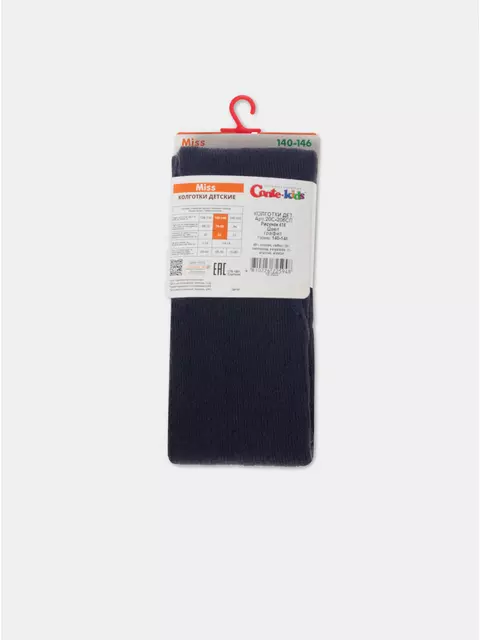 Ажурные детские колготки miss 616 графит, 20С-206СП, 150-152 (22), CONTE-KIDS,  - 5