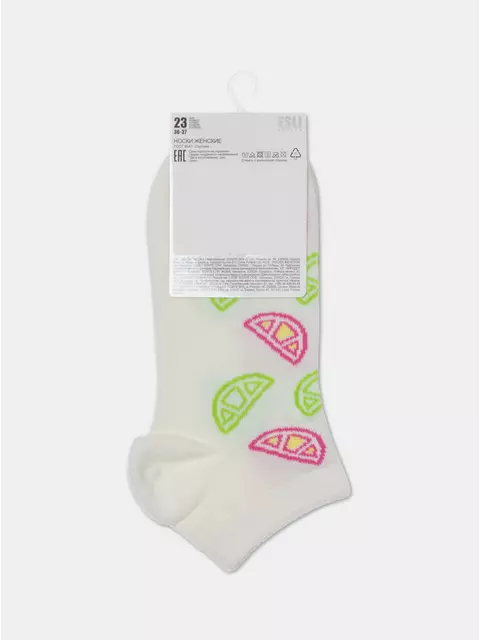 Носки женские esli active (короткие) 533 молочный, 22С-42СПЕ, 38-39 (25), ESLI,  - 6