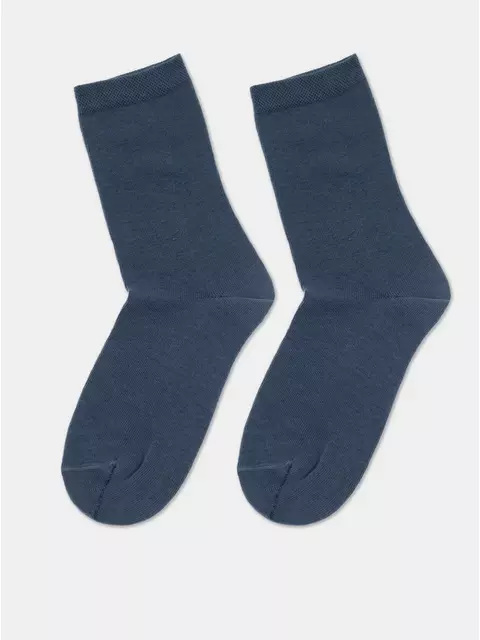 Хлопковые мужские носки esli 000 джинс, 19С-145СПЕ, 42-43 (27), ESLI,  - 1