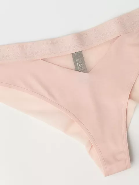 Трусы женские «бразилиана» из бамбука double conte lbr 2261 cameo, 22С-2234ТСП, 102/L, CONTE ELEGANT,  - 4