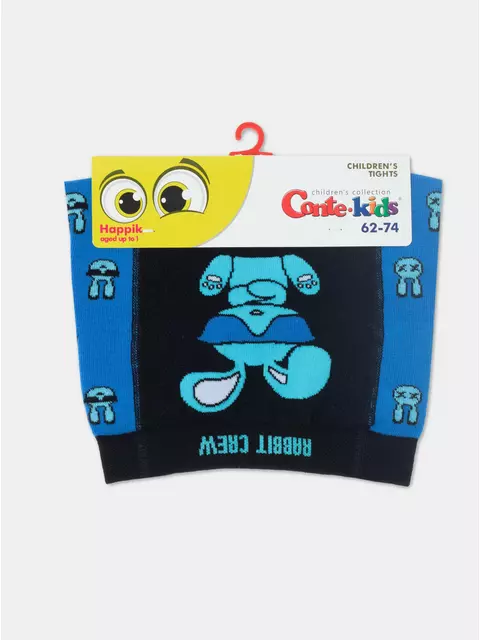 Колготки детские happik 647 синий, 22С-144СП, 80-86 (14), CONTE-KIDS,  - 5