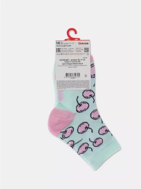 Носки детские tip-top 585 бледно-бирюзовый, 5С-11СП, 12, CONTE-KIDS,  - 4