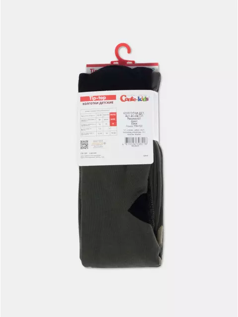 Колготки детские tip-top 631 хаки, 4С-05СП, 116-122 (18), CONTE-KIDS,  - 4