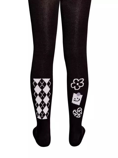 Колготки детские happik 649 черный, 22С-144СП, 116-122 (18), CONTE-KIDS,  - 3