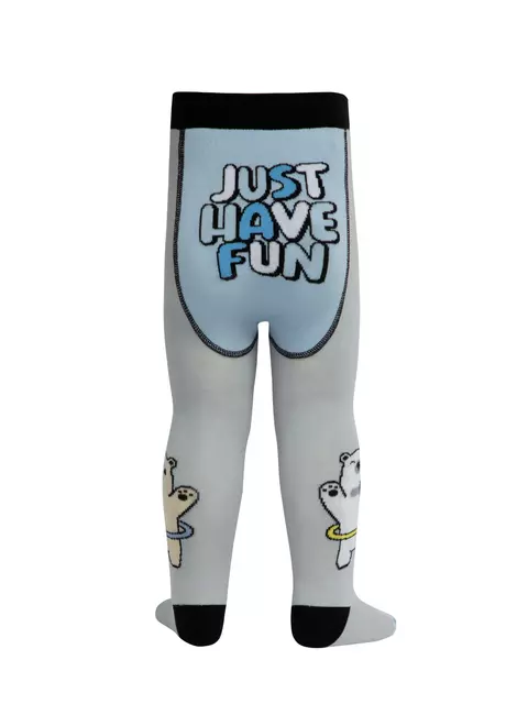 Колготки детские happik 661 светло-серый, 22С-144СП, 104-110 (16), CONTE-KIDS,  - 3