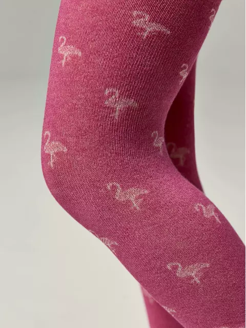 Колготки детские class 640 малиновый, 23С-1СП, 116-122 (18), CONTE-KIDS,  - 3