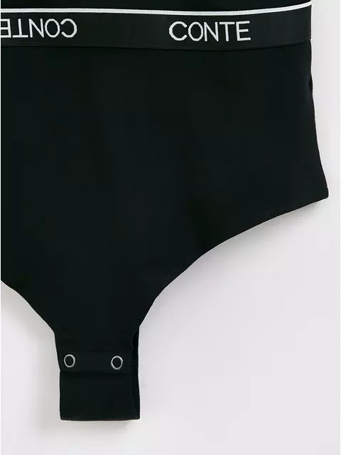 Боди женское с перекрестными бретелями black&white lbt 2248 black, 22С-2221ТСП, 170-88-94/S, CONTE ELEGANT,  - 7