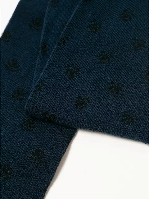 Колготки детские class 654 темно-синий, 23С-1СП, 116-122 (18), CONTE-KIDS,  - 4