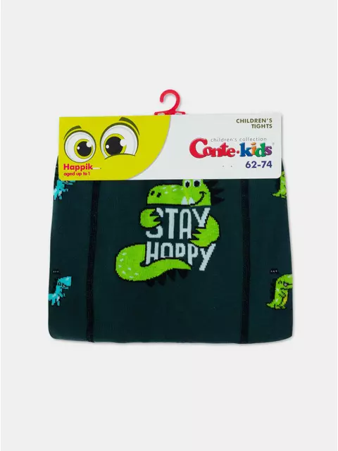 Колготки детские happik 645 темно-зеленый, 22С-144СП, 80-86 (14), CONTE-KIDS,  - 3