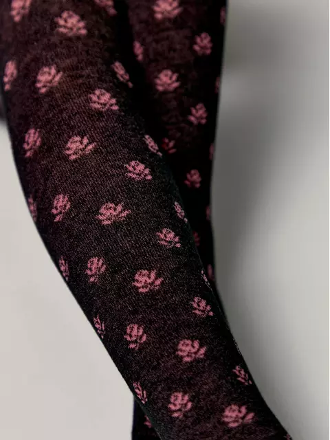 Колготки детские class 654 черный, 23С-1СП, 116-122 (18), CONTE-KIDS,  - 2