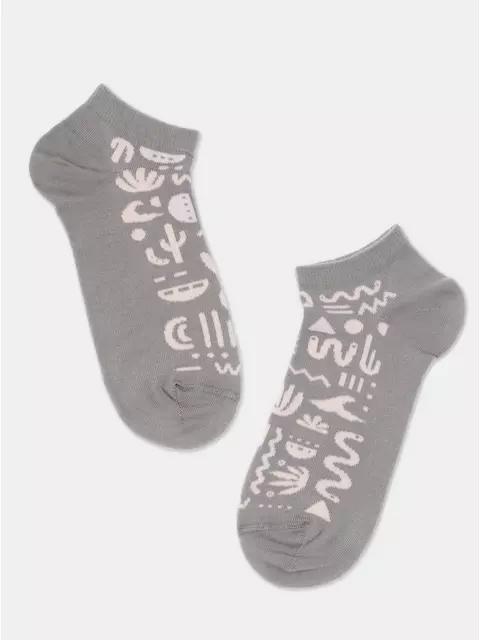 Носки женские esli active (короткие) 534 серый, 22С-42СПЕ, 36-37 (23), ESLI,  - 4