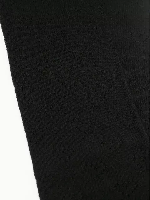 Ажурные детские колготки miss 609 черный, 20С-206СП, 140-146 (22), CONTE-KIDS,  - 4