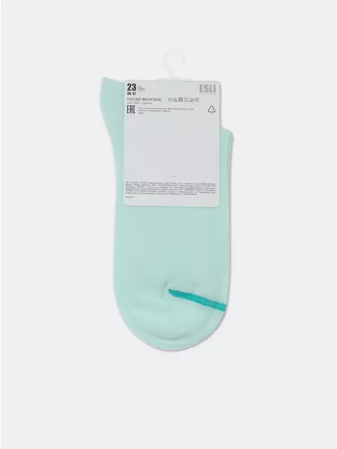 Носки женские хлопковые esli classic 531 бледно-бирюзовый, 21С-69СПЕ, 38-39 (25), ESLI,  - 7