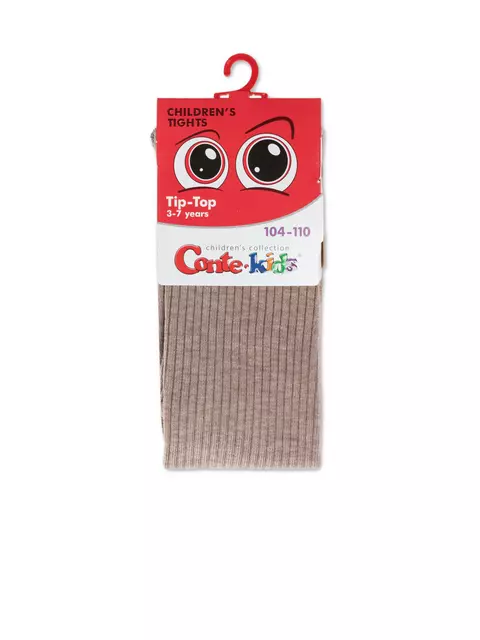 Колготки детские (однотонные) tip-top 566 бежевый, 4С-02СП, 116-122 (18), CONTE-KIDS,  - 2