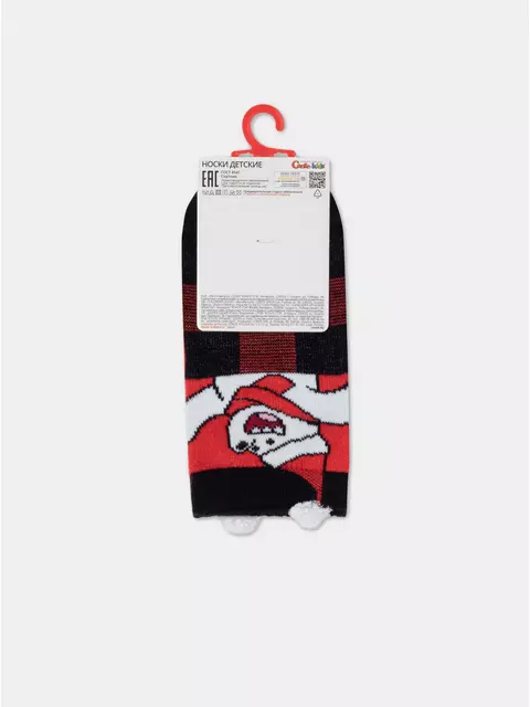 Новогодние детские носки для малышей new year 949 красный, 21С-64СП, 11-12, CONTE-KIDS,  - 6