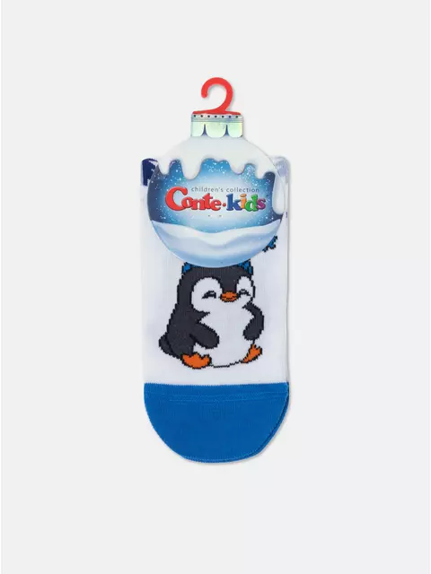 Новогодние детские носки new year 953 белый, 21С-67СП, 13-14, CONTE-KIDS,  - 5