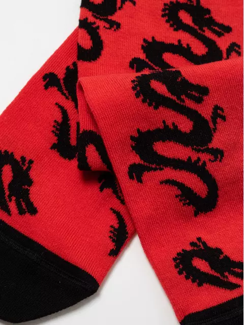 Хлопковые мужские носки diwari happy с рисунками 191 красный, 17С-151СП, 40-41 (25), DIWARI,  - 3