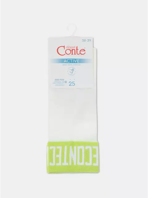 Носки женские вискозные (удлиненные) active 273 молочный, 21С-24/1СП, 36-37 (23), CONTE ELEGANT,  - 6