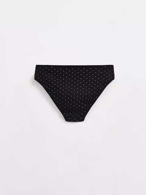 Трусы женские "бикини" print dots lb 2546 black-cameo, 22С-2559ТСП, 94/S, CONTE ELEGANT,  - 5