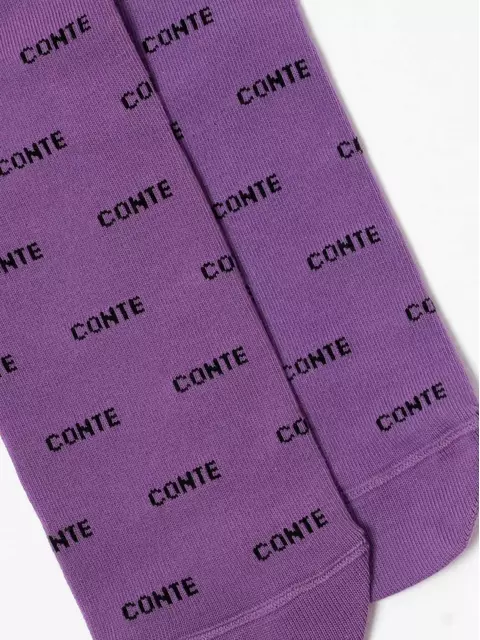 Носки женские хлопковые classic 528 сиреневый, 15С-15СП, 36-37 (23), CONTE ELEGANT,  - 4