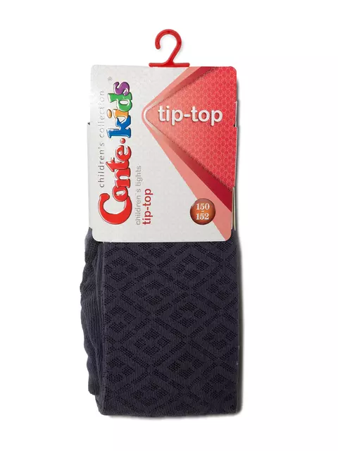 Детские колготки tip-top 414 серо-фиолетовый, 5С-07СП, 150-152 (22), CONTE-KIDS,  - 2