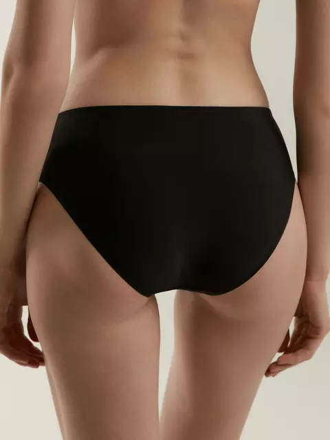 Трусы женские «слип» из кружева и сеточки dream tp3132 черный, 22С-0026КСП, 106/XL, CONTE ELEGANT,  - 2