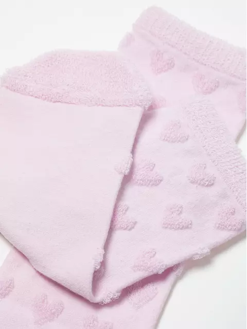 Махровые женские носки из хлопка с объемными рисунками conte comfort 549 светло-розовый, 23С-17СП, 36-37 (23), CONTE ELEGANT,  - 6