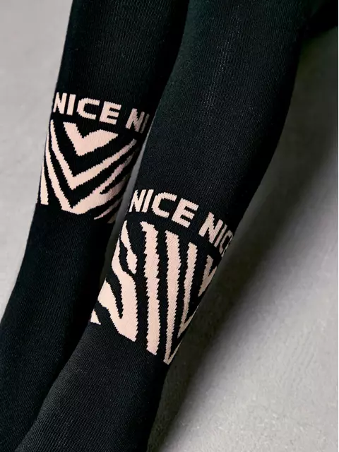 Колготки детские sof-tiki (махровые внутри) с рисунками 664 черный, 7С-38СП, 140-146 (22), CONTE-KIDS,  - 5